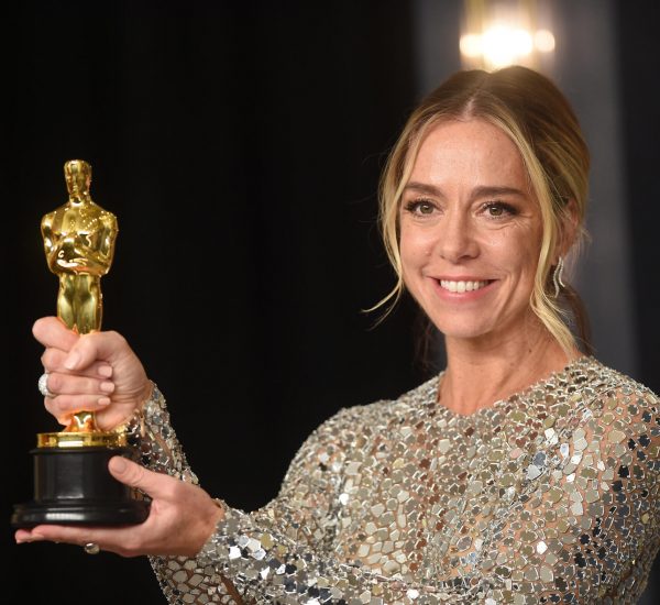 Sian Heder, winner of the Oscar for Adapted Screenplay for "CODA"