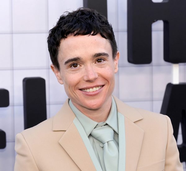 LOS ANGELES, CALIFORNIA - AUGUST 05: Elliot Page attends the premiere of the final season of "The Umbrella Academy" at The Egyptian Theatre Hollywood on August 05, 2024 in Los Angeles, California. (Photo by Kevin Winter/Getty Images)